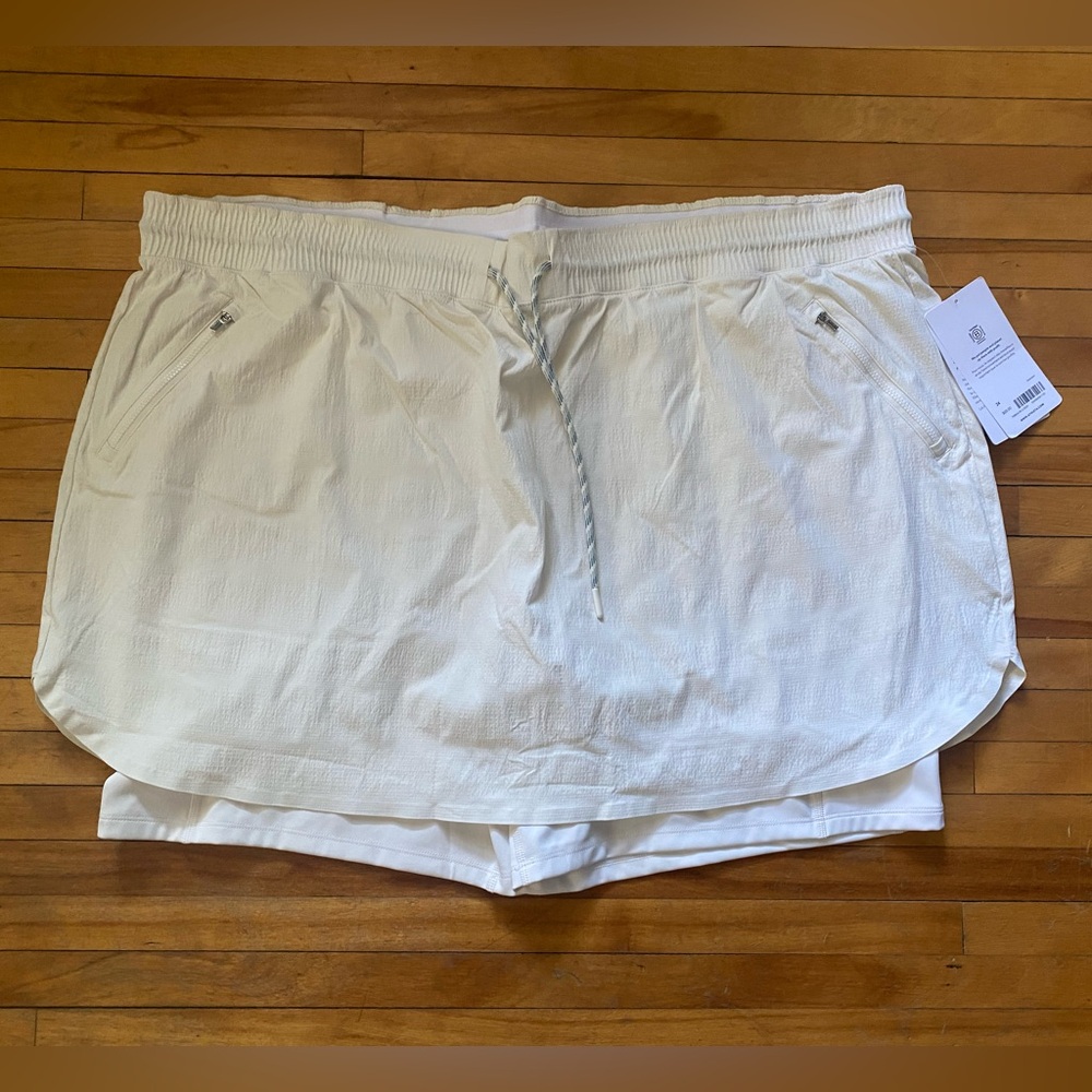 NWT Sz 24w Athleta Trekkie Skort